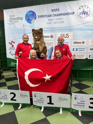 Para Atıcılık Avrupa Şampiyonasında Çifte Gurur, Çifte Madalya!
