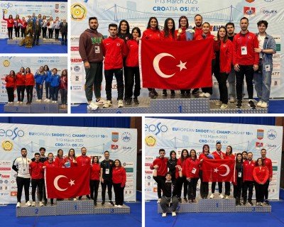 Genç Millilerimizden Avrupa Şampiyonasında 5 Madalya, Bir Avrupa Rekoru