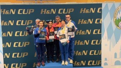 10 M Havalı Tabancada Olimpiyat Madalyalı Karışık Takımımız, H&N Cup’ta Altın Madalyanın Sahibi Oldu!
