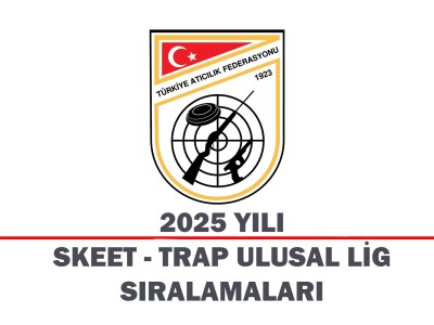 Trap–Skeet Ulusal Lig Sıralamaları (19.08.2025)