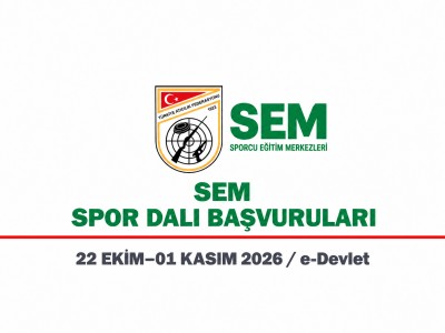 2026-2027 DÖNEMİ SEM SPORCU ALIM BAŞVURULARI BAŞLIYOR