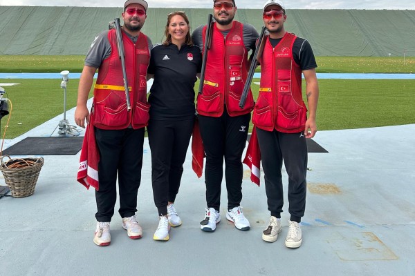 Skeet Trio Genç Erkekler Takımımız Avrupa Şampiyonu!