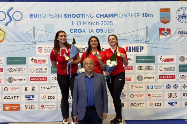 Trio Tabanca Kadın Takımımız Avrupa Şampiyonu!