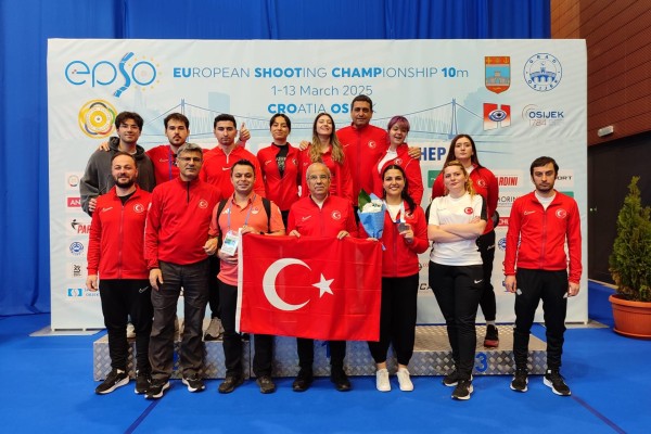 Şevval İlayda Tarhan’dan Avrupa Şampiyonası Havalı Tabanca Solo’da Bronz Madalya