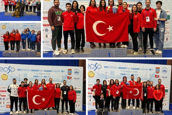 Genç Millilerimizden Avrupa Şampiyonasında 5 Madalya, Bir Avrupa Rekoru
