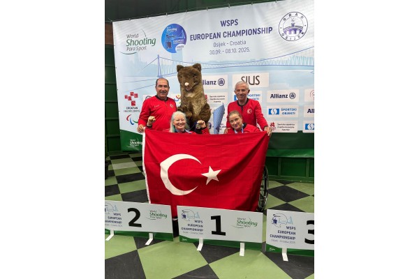 Para Atıcılık Avrupa Şampiyonasında Çifte Gurur, Çifte Madalya!