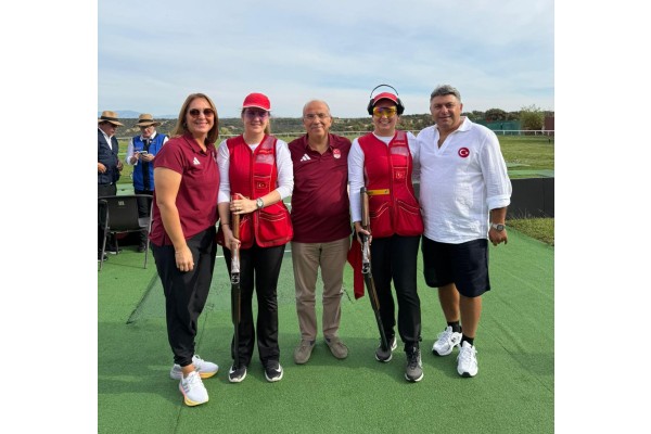 Avrupa Şampiyonlar Ligi Skeet Kadınlar Takım Bronz Madalyasının Sahibi: TÜRKİYE