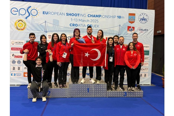 Tunahan Tatoğlu Gençler Avrupa Şampiyonası Havalı Tabanca Solo Erkekler Avrupa Şampiyonu!