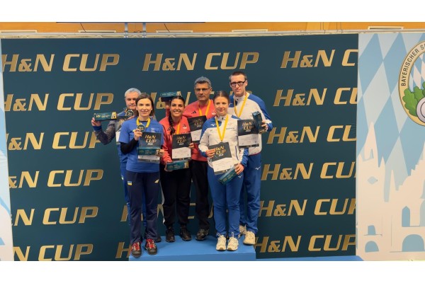 10 M Havalı Tabancada Olimpiyat Madalyalı Karışık Takımımız, H&N Cup’ta Altın Madalyanın Sahibi Oldu!